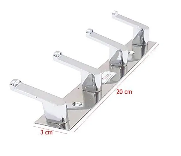 Stainless_Steel_Wall_Mounted_4-Pin_Cloth_Hook_Rail_Pack_Of_4
