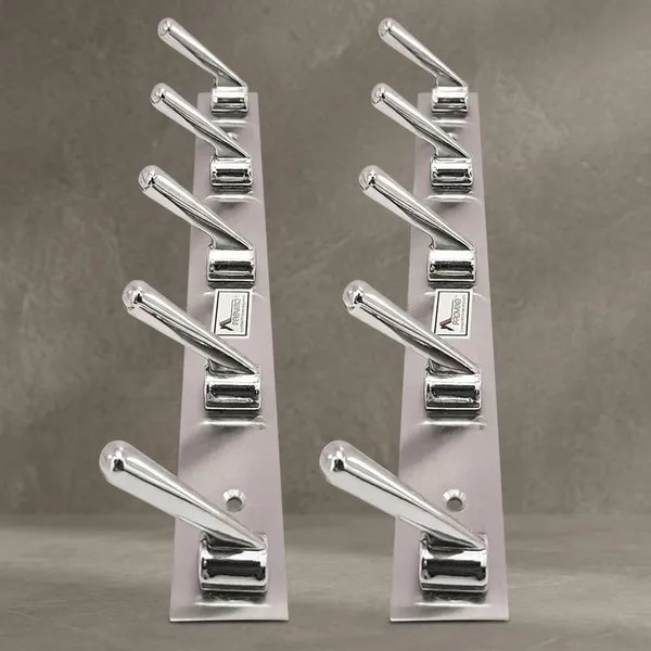Stainless_Steel_Wall_Mounted_5-Pin_Cloth_Hook_Rail