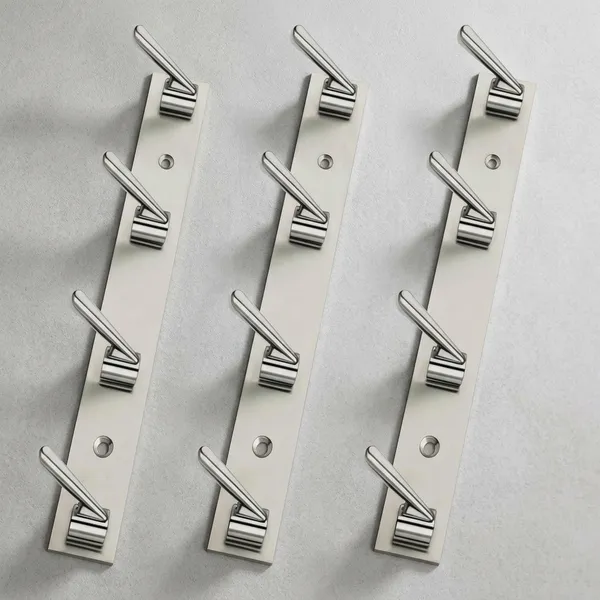 Stainless_Steel_Chrome_4-Pin_Cloth_Hook_Rail_Pack_Of_3