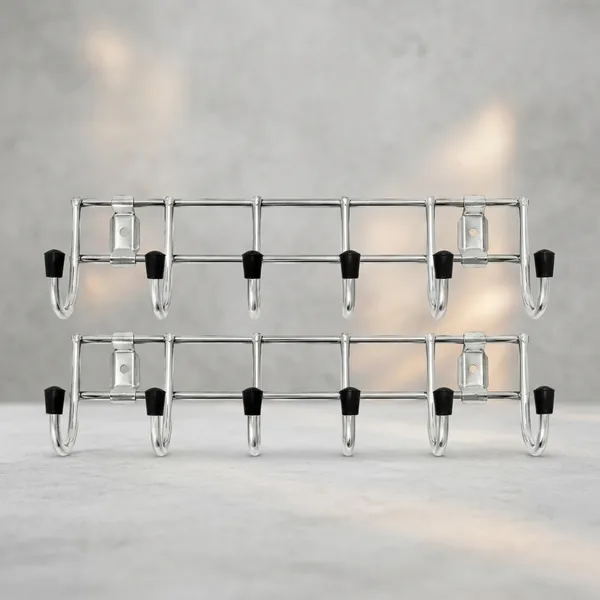 Stainless_Steel_Modern_Chrome_6-Hook_Wall_Mounted_Hook_Rail_Pack_Of_2