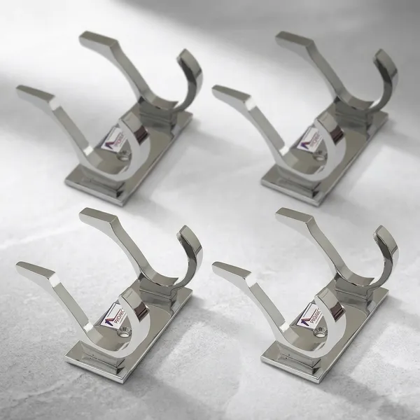 Aluminium_Modern_Silver_2-Pin_Double_Cloth_Hook_For_Wall_&_Door_Pack_Of_4