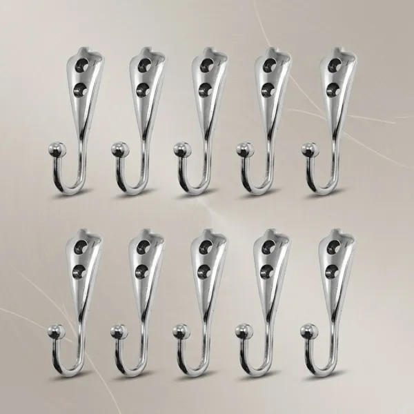 Stainless_Steel_Wall-Mounted_Single-Pin_Cloth_Hook_Pack_Of_10