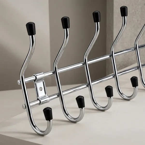 Stainless_Steel_Modern_Chrome_8-Hook_Wall_Mounted_Hook_Rail_Pack_Of_2