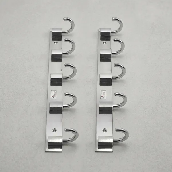 Stainless_Steel_Chrome_5-Pin_Wall_Mounted_Cloth_Hook_Rail_Pack_Of_2