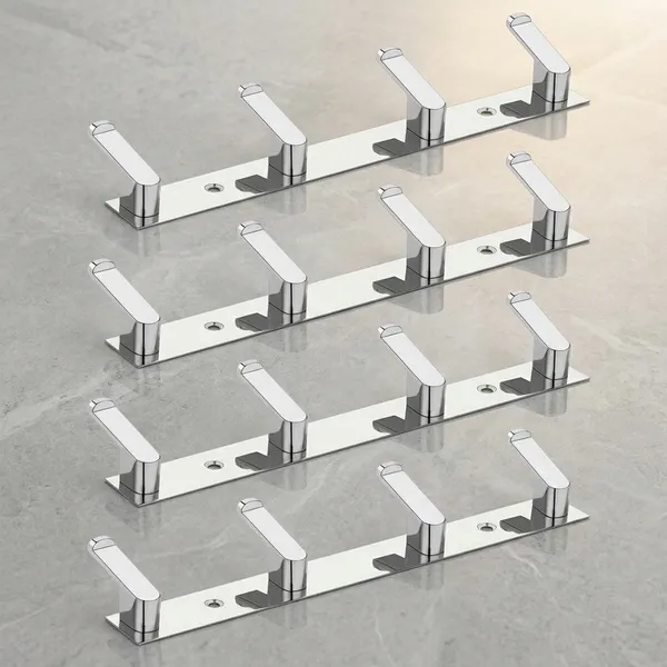 Stainless_Steel_Wall_Mounted_4-Pin_Cloth_Hook_Rail_Pack_Of_4