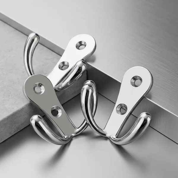Stainless_Steel_Double-Pin_Cloth_Hook_Chrome_Finish_Pack_Of_8