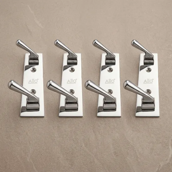 Stainless_Steel_Wall_Mounted_2-Pin_Double_Cloth_Hook_Pack_Of_4
