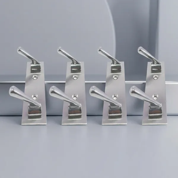 Stainless_Steel_Chrome_2-Pin_Cloth_Hook_Rail_Pack_Of_4