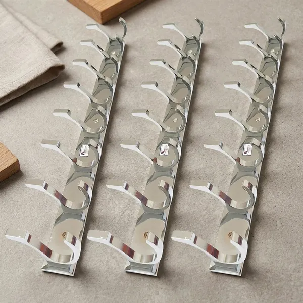 Aluminium_Wall_Mounted_8-Pin_Cloth_Hook_Rail_Pack_Of_3