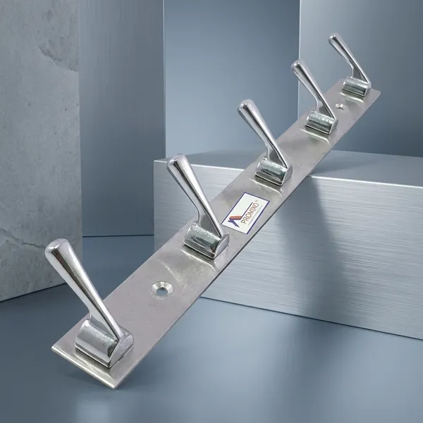 Stainless_Steel_Wall-Mounted_5-Pin_Cloth_Hook_Rail_Pack_Of_3