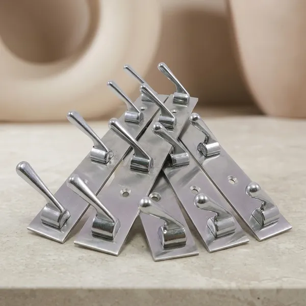 Stainless_Steel_Wall_Mounted_4-Pin_Cloth_Hook_Rail_Pack_Of_4