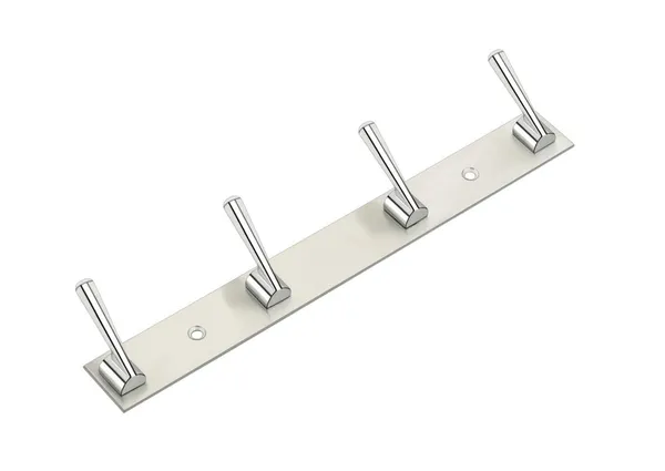 Stainless_Steel_Chrome_4-Pin_Cloth_Hook_Rail_Pack_Of_3