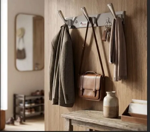 Steel_Wall_Mounted_3-Pin_Double_Cloth_Hook_Pack_Of_4