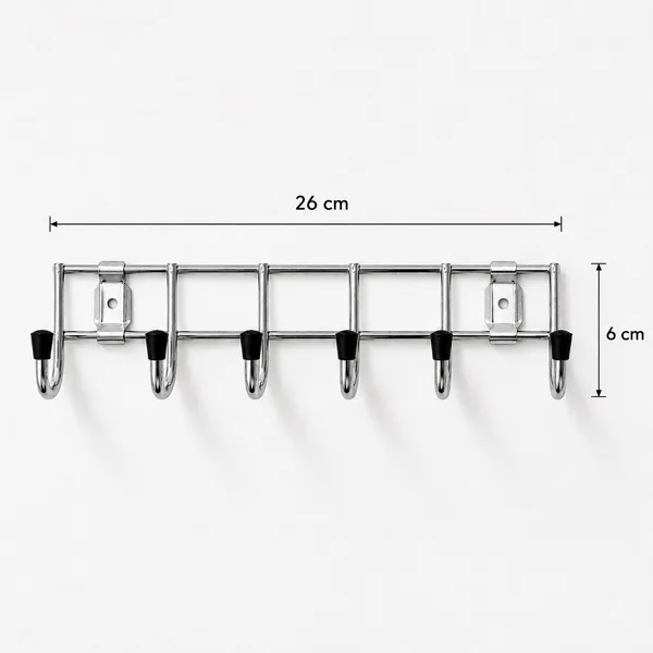 Stainless_Steel_Modern_Chrome_6-Hook_Wall_Mounted_Hook_Rail_Pack_Of_2