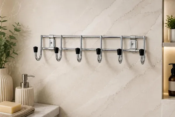 Stainless_Steel_Modern_Chrome_6-Hook_Wall_Mounted_Hook_Rail_Pack_Of_2