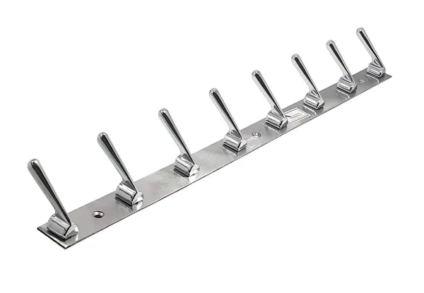 Chrome_Silver_8-Pin_Wall_Mounted_Cloth_Hook_Rail_Pack_Of_2