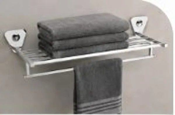 Stainless_Steel_Chrome_Pyramid_Towel_Bar_For_Bathroom