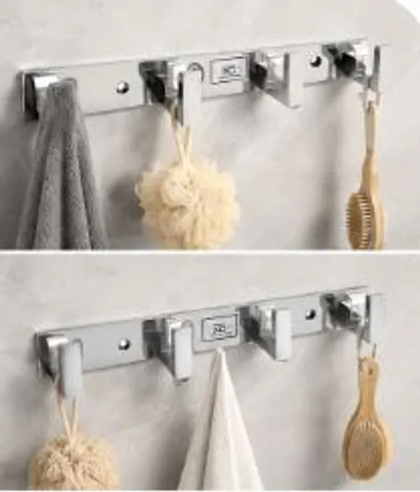 Aluminium_Wall-Mounted_4-Pin_Cloth_Hook_Rail_Silver_Pack_Of_2