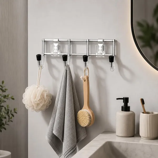 Stainless_Steel_Modern_Chrome_4-Hook_Wall_Mounted_Hook_Rail_Pack_Of_2