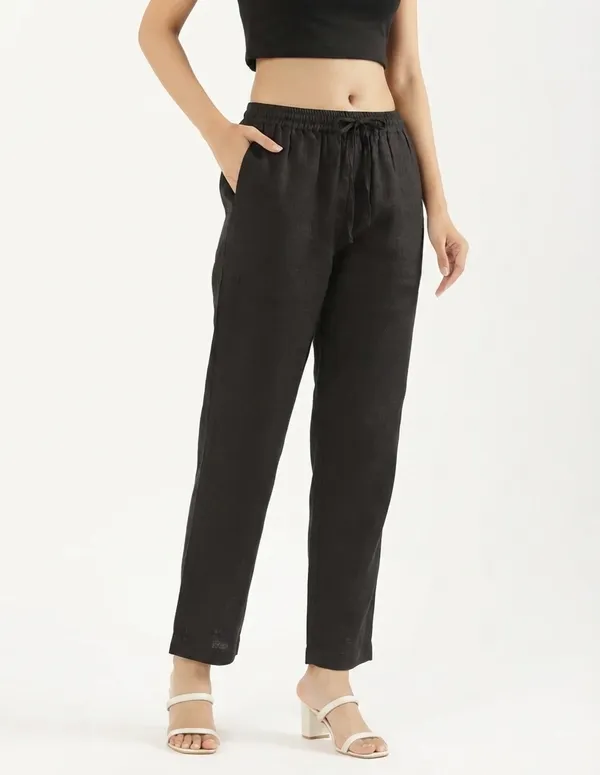 KIAE_Premium_Cotton-Linen_Relaxed_Trousers_–_Black
