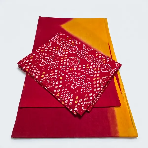KIAE_Royal_Red_&_Yellow_Hand-Bandhej_Rajputi_Poshak_|_Authentic_Traditional_Ethnic_Wear