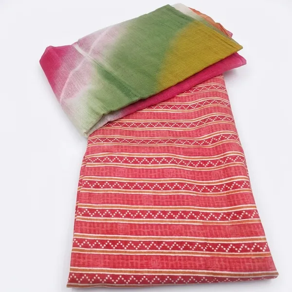 KIAE_Women's_Traditional_Rajasthani_Rajputi_Poshak_|_Glass_Silk_Striped_Dress_with_Multicolor_Kota_Doriya_Odhani_(Reddish_Pink)