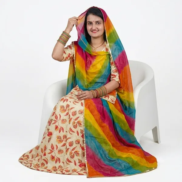Premium_Eyelet_Cotton_Rajasthani_Rajputi_Suit_with_Hand-Dyed_Multi-Color_Odhani