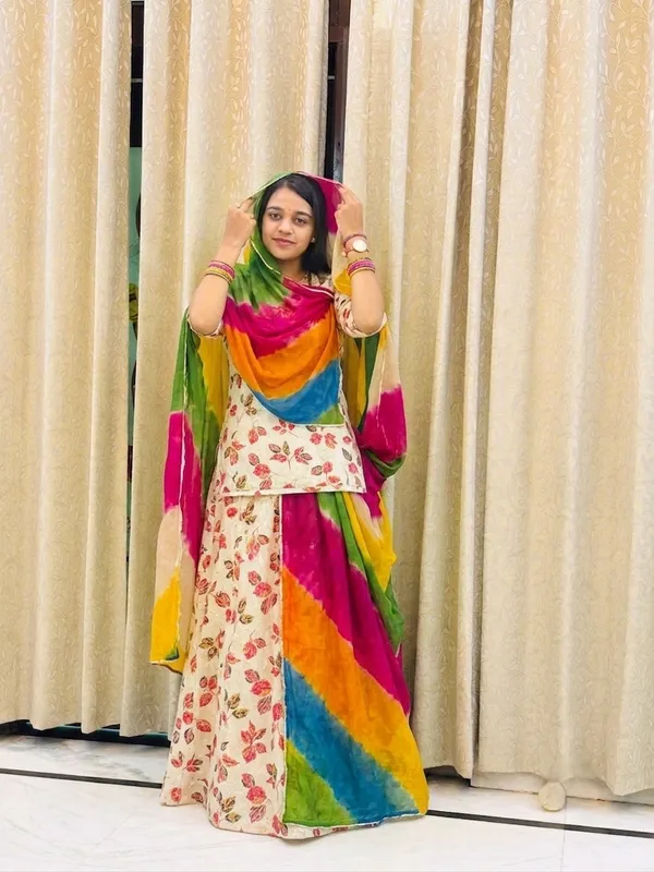 Premium_Eyelet_Cotton_Rajasthani_Rajputi_Suit_with_Hand-Dyed_Multi-Color_Odhani