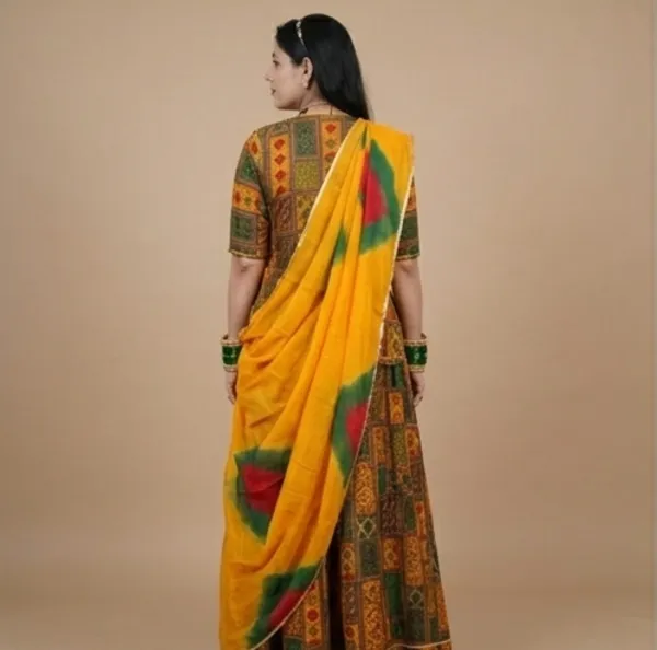 Multicolour_Cotton_Hand-Dyed_Salwar_Suit_For_Women