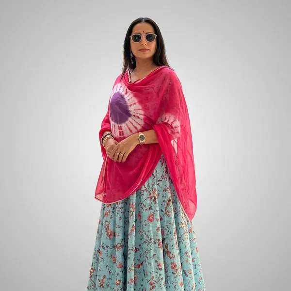Blue_Cotton_Floral_Print_Unstitched_Rajputi_Suit_For_Women