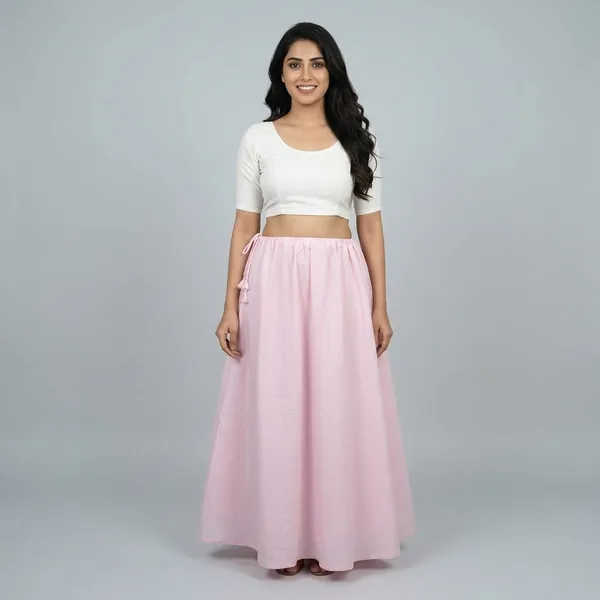 Baby_Pink_Cotton_Saree_Petticoat_For_Women
