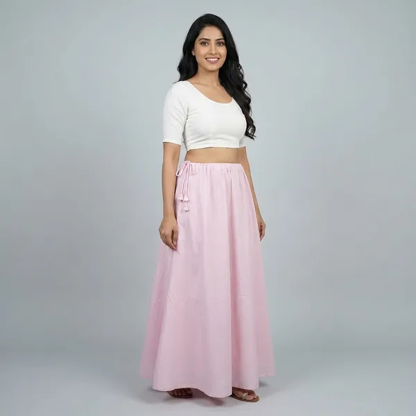 Baby_Pink_Cotton_Saree_Petticoat_For_Women
