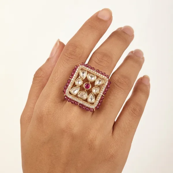 Purple_And_Gold_Brass_Premium_And_Trendy_Ring_For_Women
