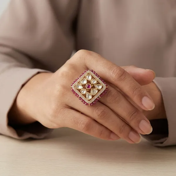 Purple_And_Gold_Brass_Premium_And_Trendy_Ring_For_Women