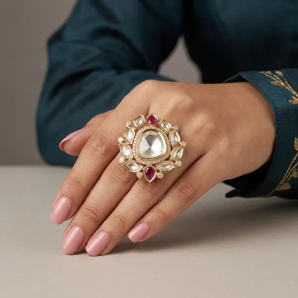 Ruby_And_Gold_Brass_Premium_And_Trendy_Ring_For_Women