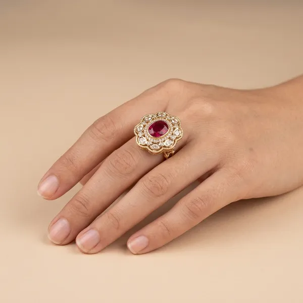 Ruby_And_Gold_Brass_Premium_And_Trendy_Cocktail_Ring_For_Women