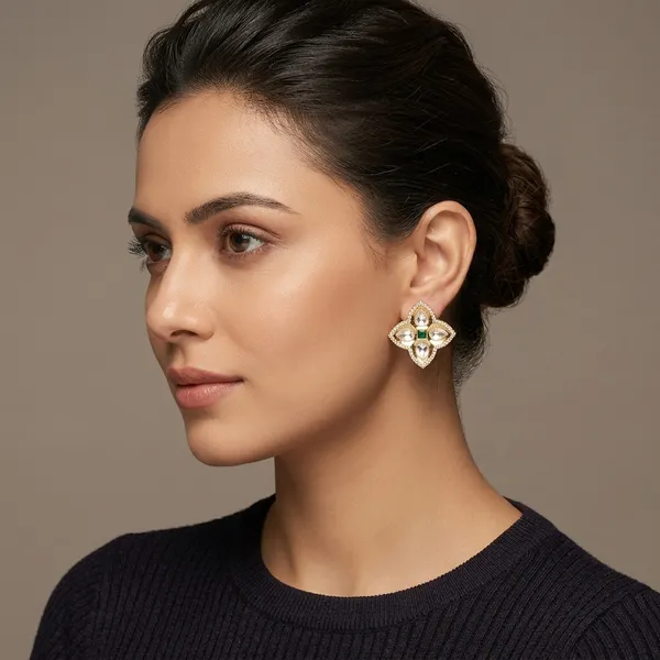 Gold_Brass_Premium_And_Trendy_Stud_Earrings_For_Women