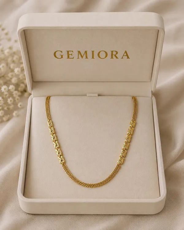 Gold_Brass_Premium_And_Trendy_Chain_For_Women_Square_Block