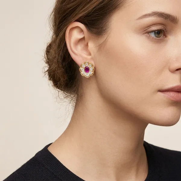 Ruby_And_Gold_Brass_Premium_And_Trendy_Stud_Earrings_For_Women