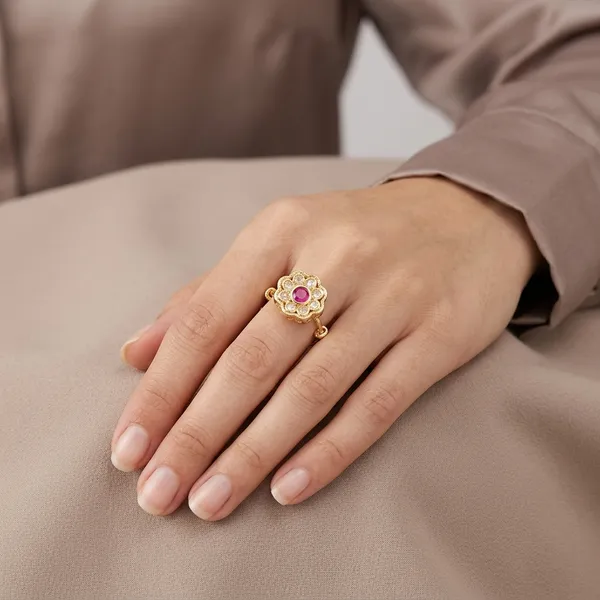 Ruby_And_Gold_Brass_Premium_And_Trendy_Ring_For_Women