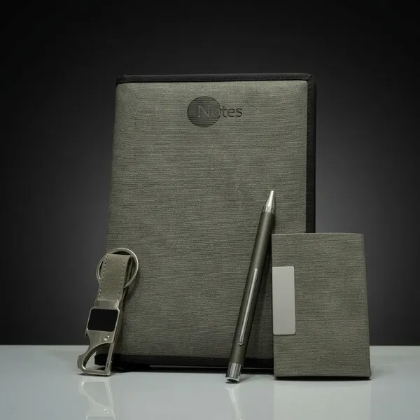 Executive_Stationery_Gift_Set_Diary,_Pen,_Card_Holder_And_Keychain