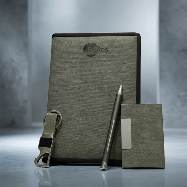 Executive_Stationery_Gift_Set_Diary,_Pen,_Card_Holder_And_Keychain