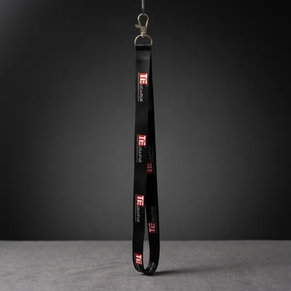 Custom_Printed_Black_Polyester_Lanyard_Pack_Of_100