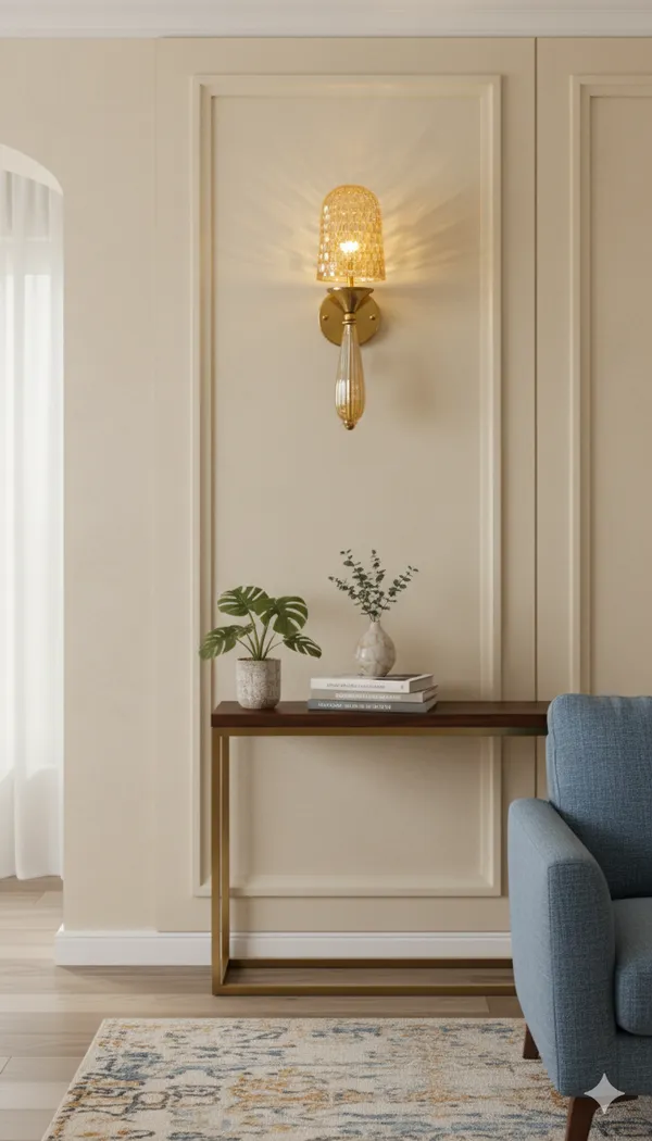 Metal_Glass_Modern_Amber_Crystal_Shade_Wall_Sconce