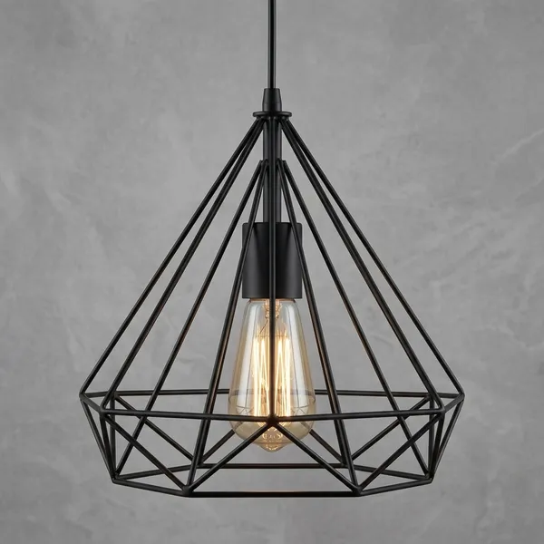Metal_Black_Compact_Pendant_Light