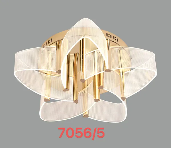Acrylic_Metal_French_Gold_Floral_Flush_Mount_Ceiling_Light