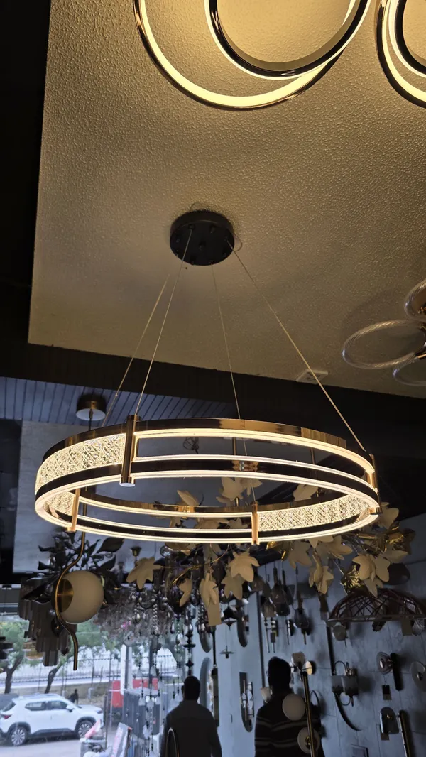 Metal_Crystal_Gold_Black_Double_Ring_Chandelier