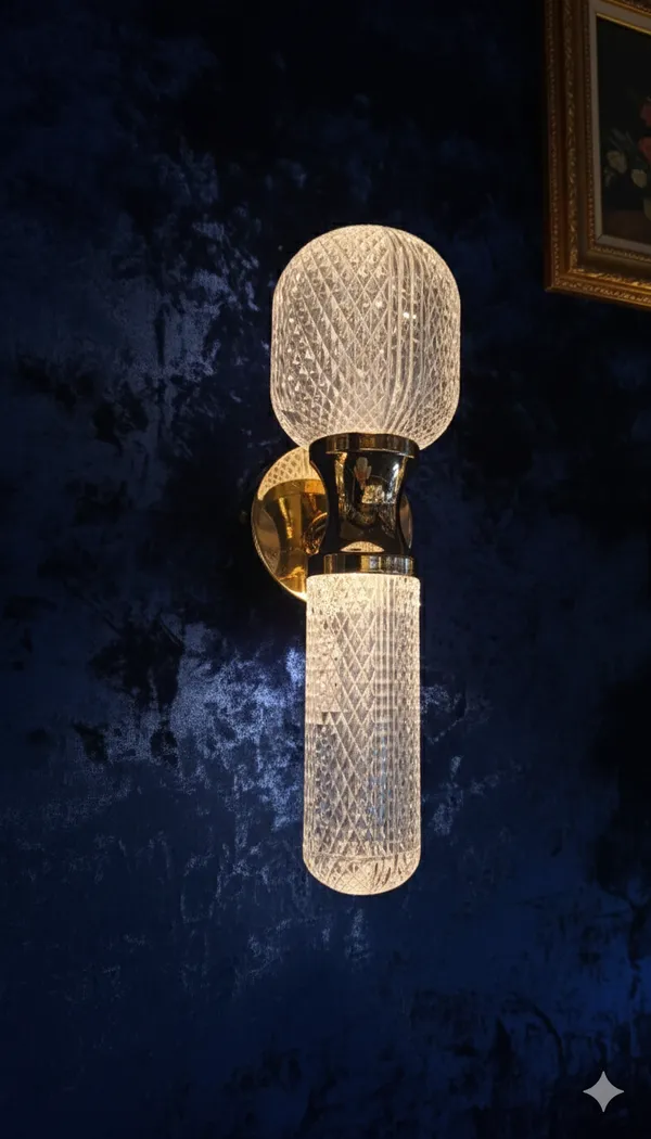 Acrylic_Modern_Textured_French_Gold_Wall_Sconce