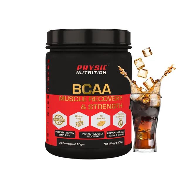 Physic_Nutrition_Bcaa_-_300G_|_30_Servings|_For_Muscle_Recovery_And_Strength_|_Supports_Endurance_And_Protein_Synthesis_|_Cola_Flavour