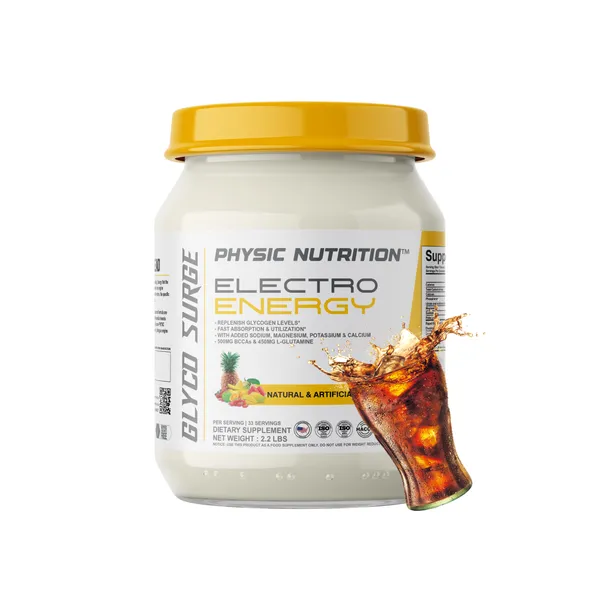 Physic_Nutrition_Electro_Energy_1Kg_|_Electrolyte_Hydration_Formula_With_Bcaas_And_L-Glutamine_|_33_Servings_|_Fast_Energy_And_Glycogen_Replenishment_|_Cola_Flavour